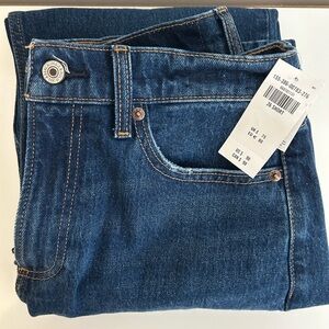 Abercrombie & Fitch Baggy Low Rise Jeans (NWT, 26, short)